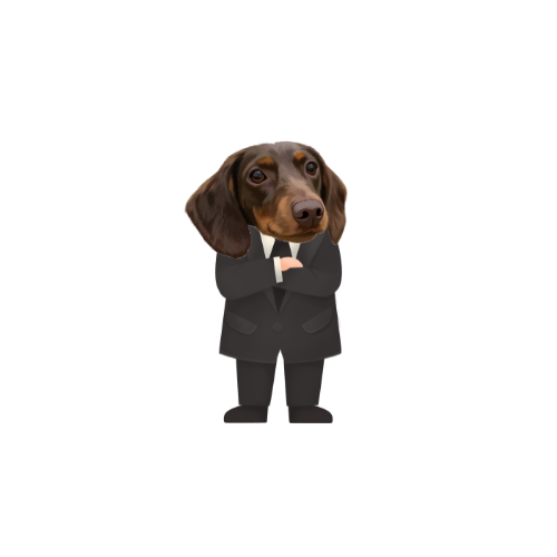 Custom Pet Portrait-Work Hard