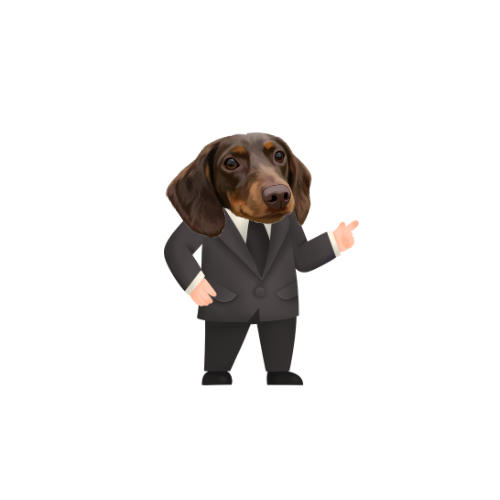 Custom Pet Portrait-Work Hard