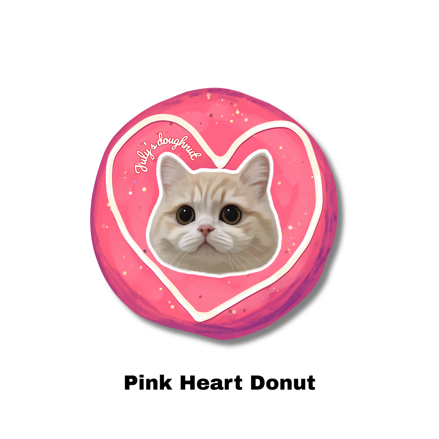 Custom Pet Portrait Carpet-Modern,Donut