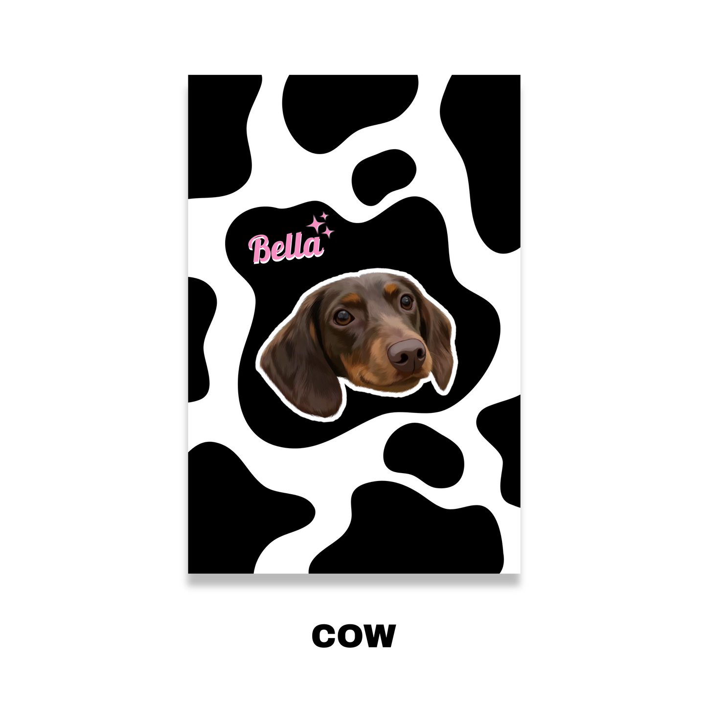 Custom Pet Portrait Blanket-Cute