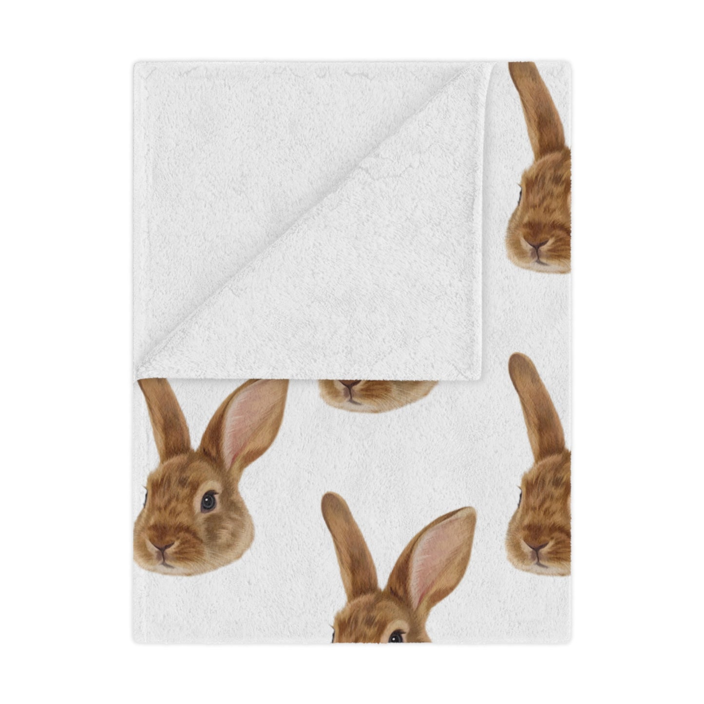 Custom Modern Pet Portrait Blanket