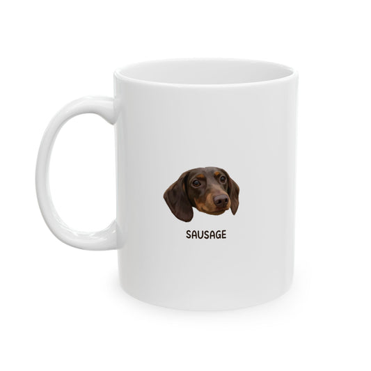 Custom Pet Portrait Mug(12oz)