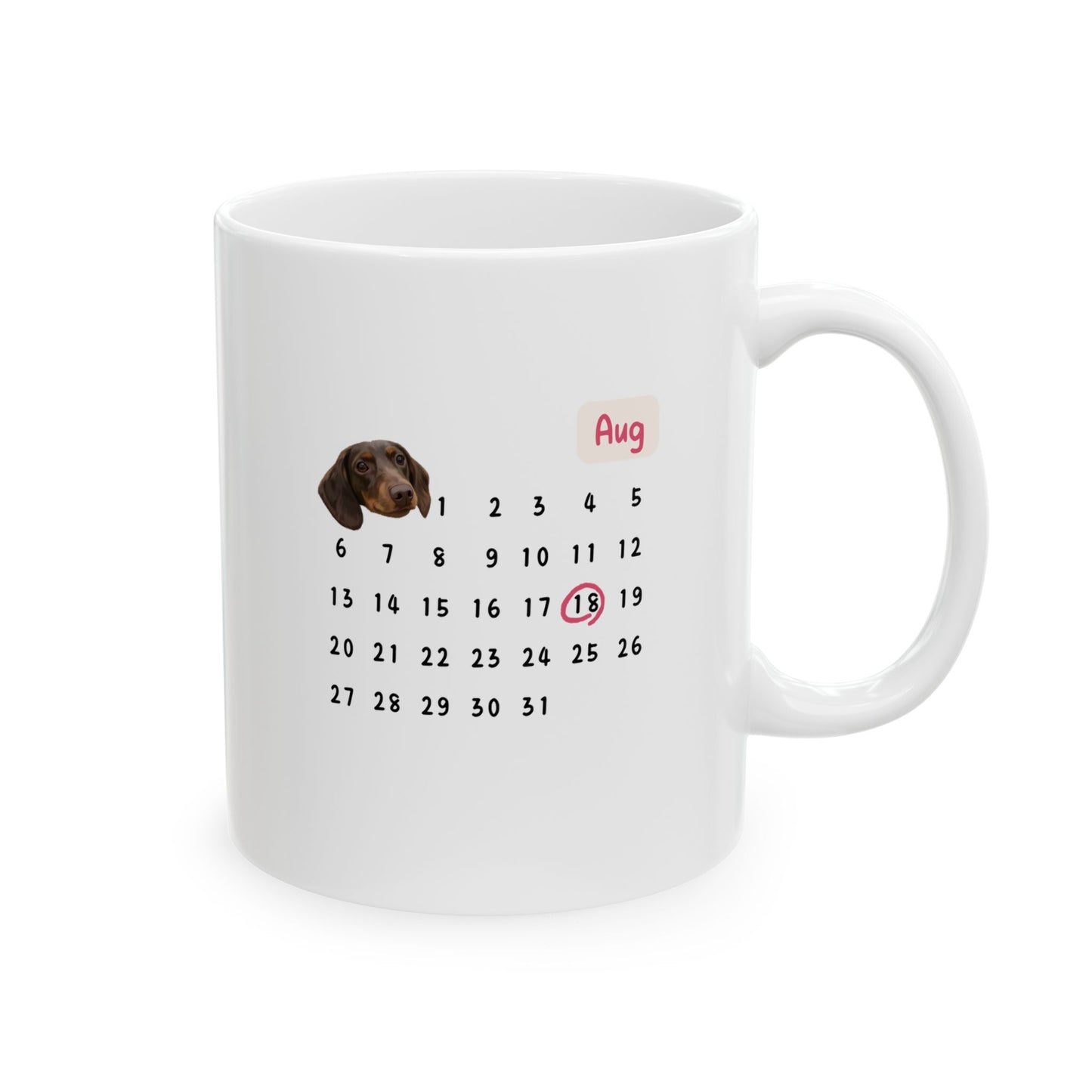 Custom Pet Portrait Mug(12oz)