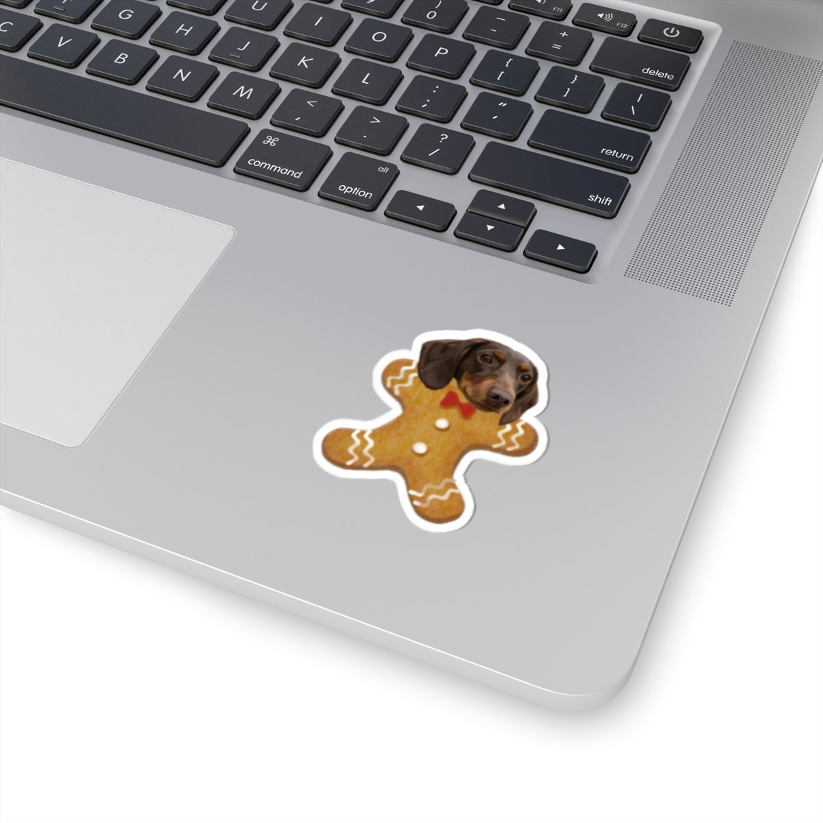 Custom Pet Portrait Sticker-Christmas