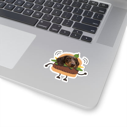 Custom Pet Portrait Stickers-Food