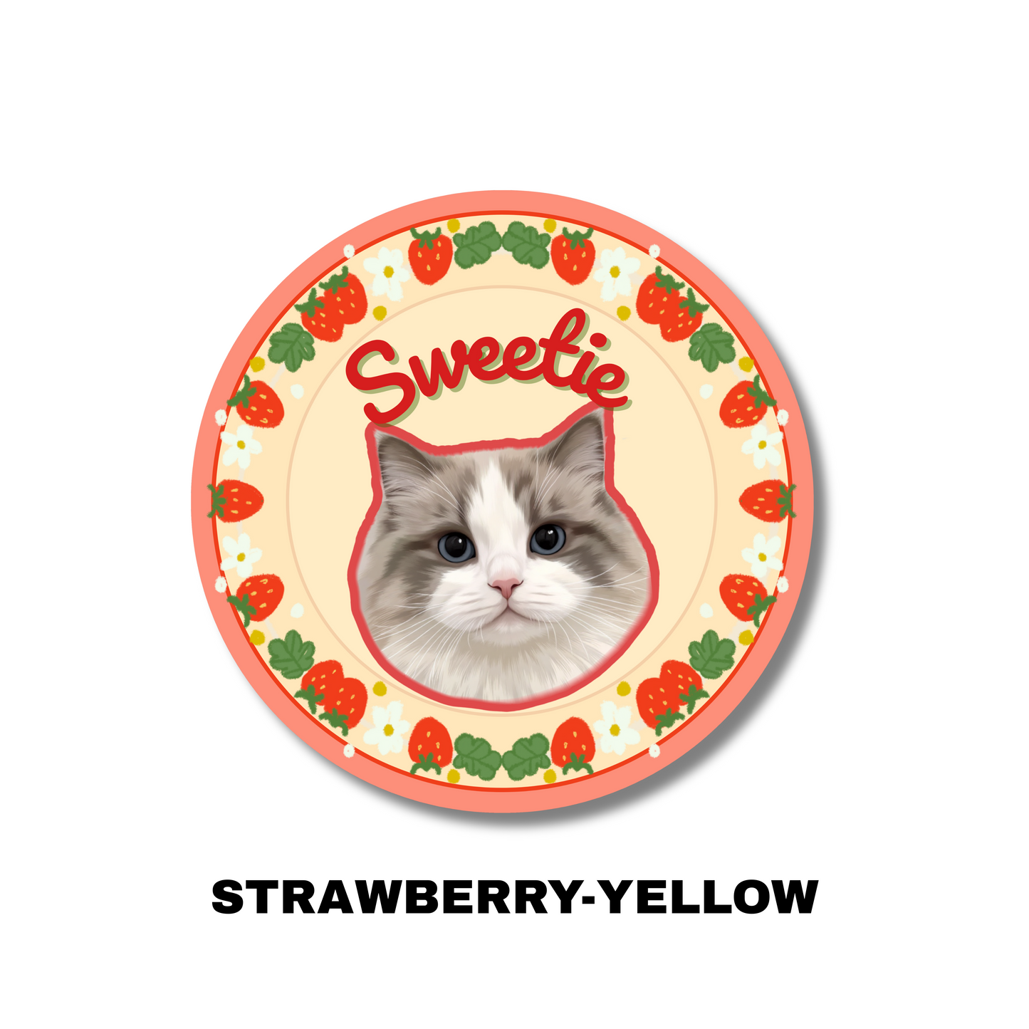 Custom Pet Portrait Carpet-Modern,fruit