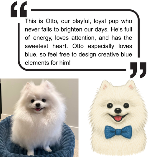 Custom Pet Portraits – Personalized with Your Pet’s Crayon Style