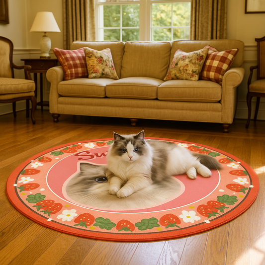 Custom Pet Portrait Carpet-Modern,fruit