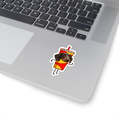 Custom Pet Portrait Stickers-Food