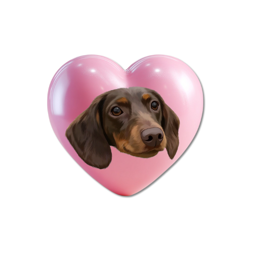 Custom Pet Portrait Stickers-Cute!
