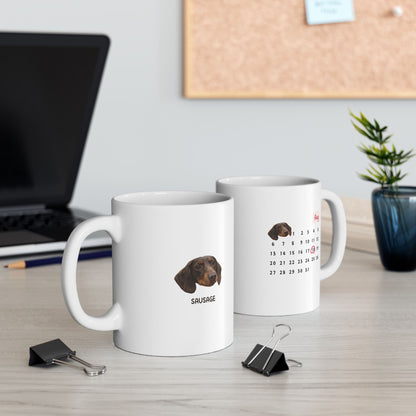 Custom Pet Portrait Mug(12oz)