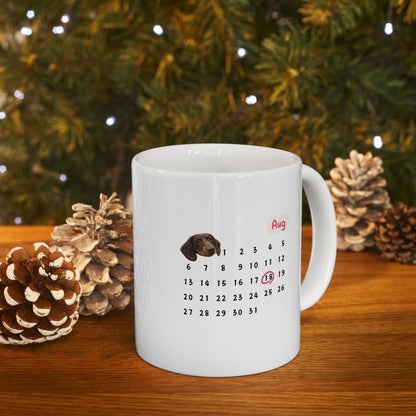 Custom Pet Portrait Mug(12oz)