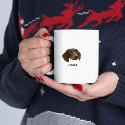 Custom Pet Portrait Mug(12oz)
