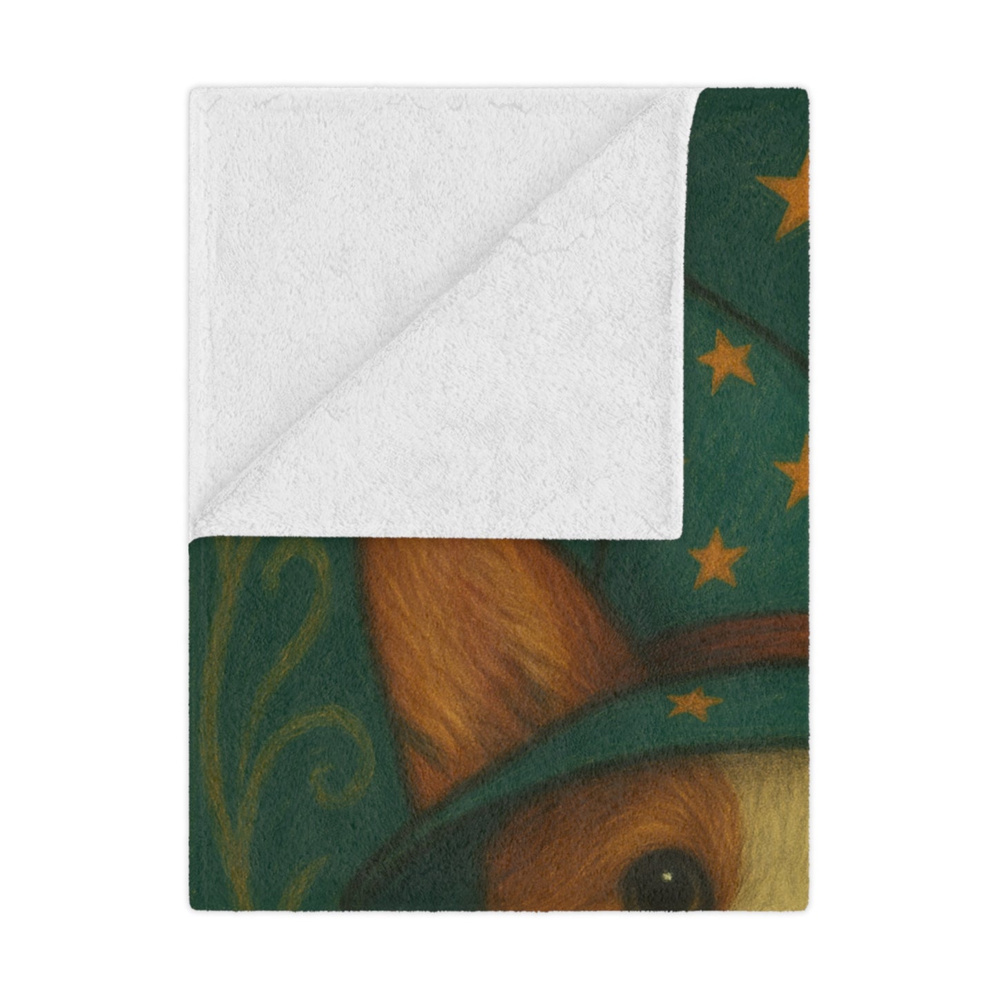 Custom Pet Portrait Blankets-Wizard