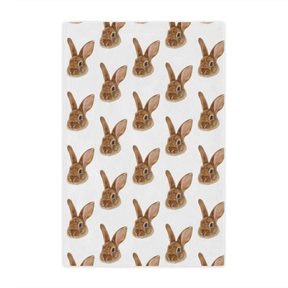 Custom Modern Pet Portrait Blanket