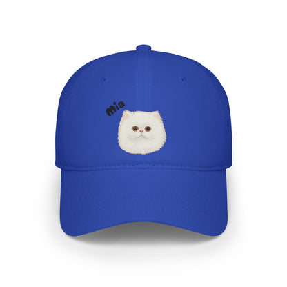 Custom Pet Portrait Baseball Cap  Crayon Style