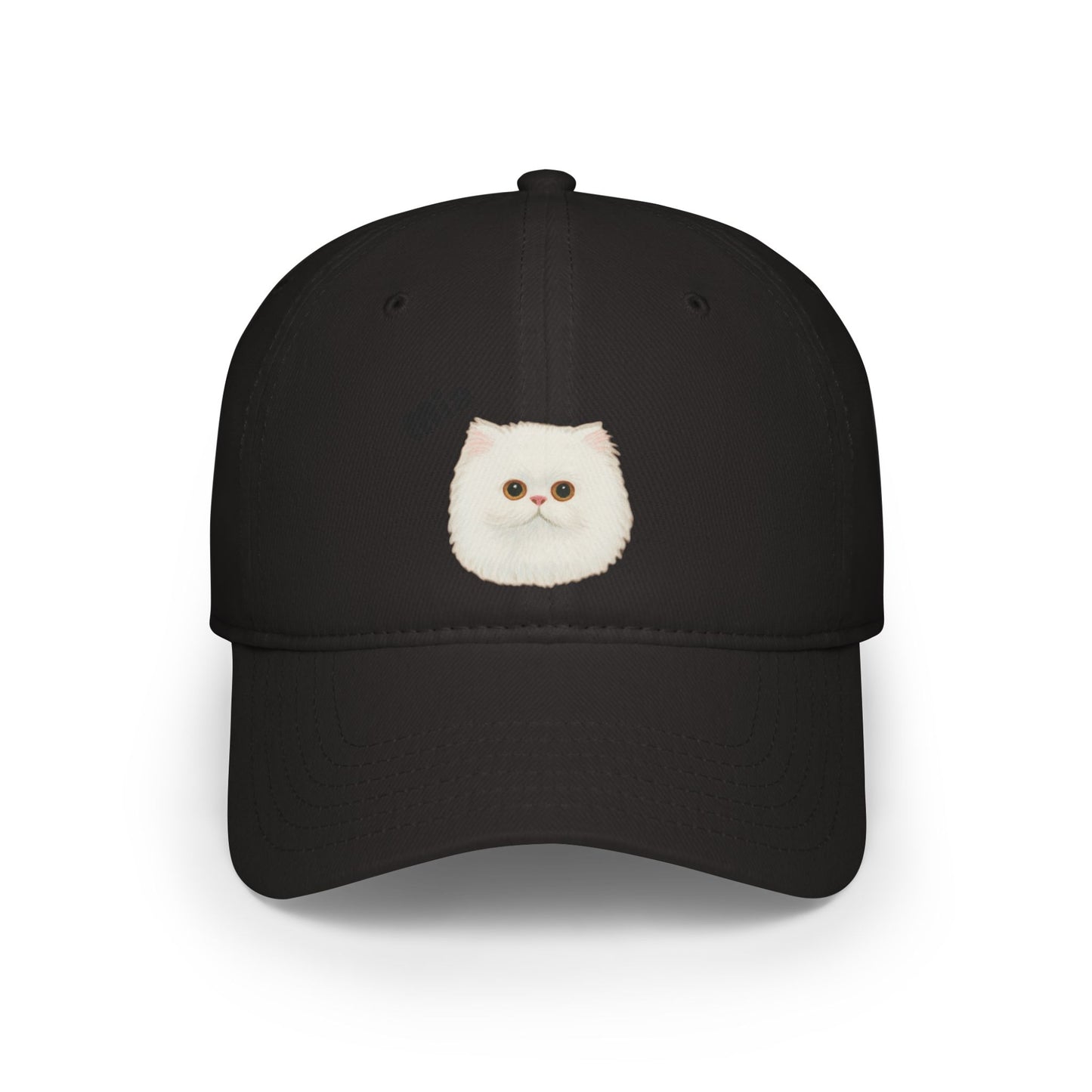 Custom Pet Portrait Baseball Cap  Crayon Style