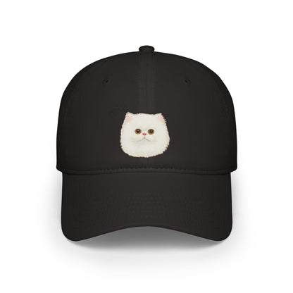 Custom Pet Portrait Baseball Cap  Crayon Style