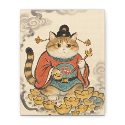 Mystical Eastern Art-Lucky Cat
