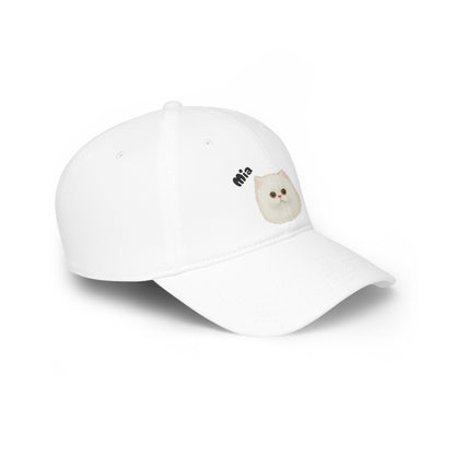 Custom Pet Portrait Baseball Cap  Crayon Style