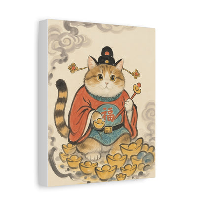 Mystical Eastern Art-Lucky Cat